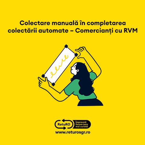 Icon Colectare manuală în completarea colectării automate – Comercianți cu RVM